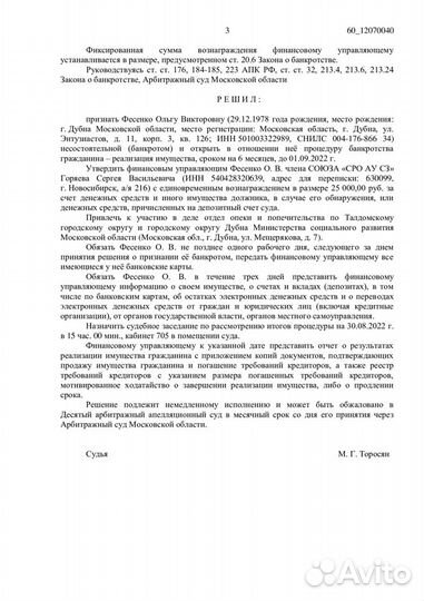 Банкротство физических лиц/банкротство граждан