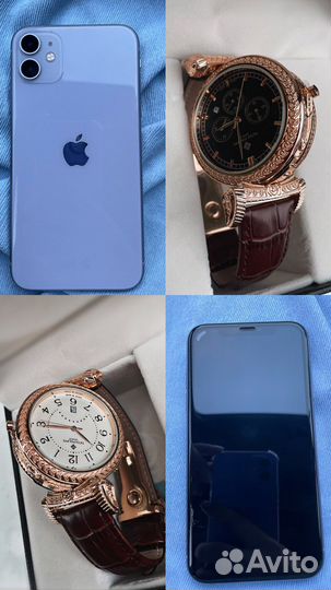 Продам или обмен iPhone 11 128гб+часы