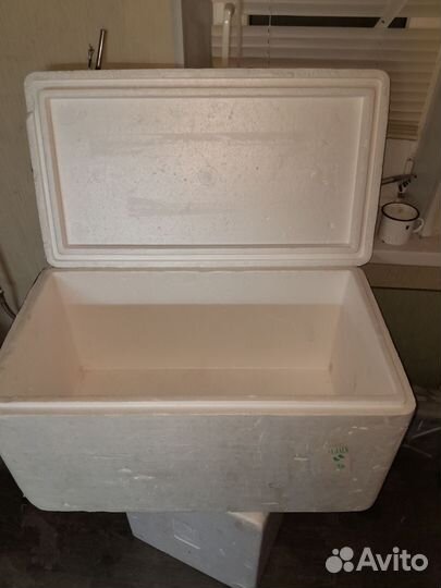 Термоконтейнер термобокс пенопластовый