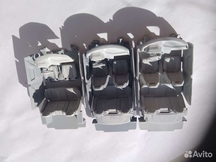 Запчасти (салоны) модели ваз 2110 и 2112 1:43