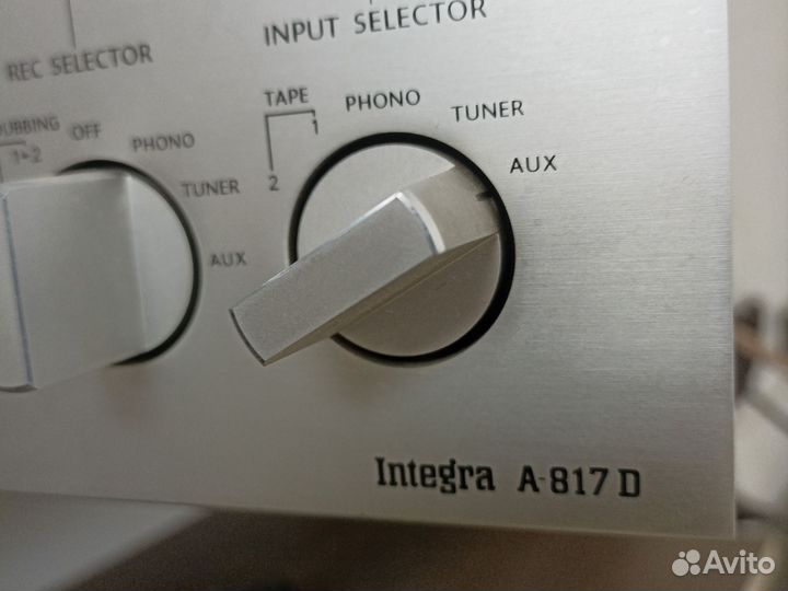 Усилитель onkyo integra a817d