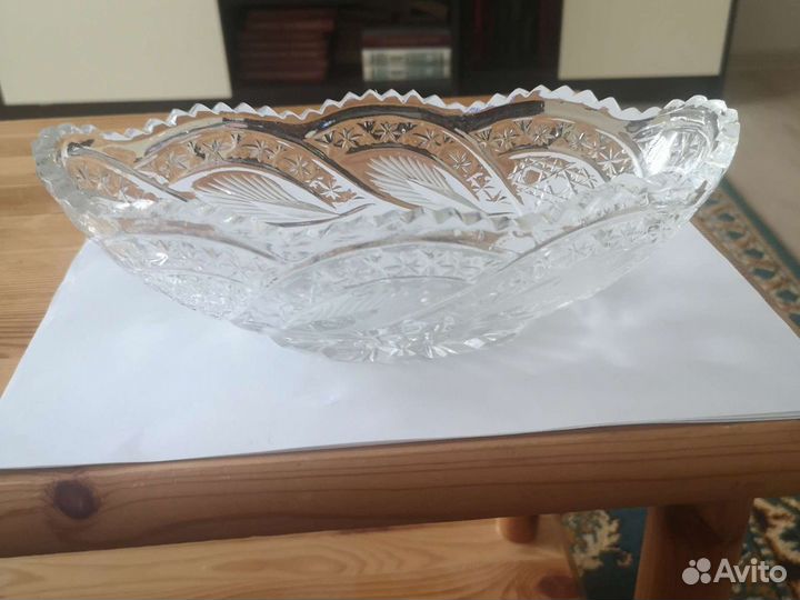 Ладья хрустальная СССР