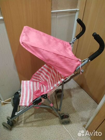 Коляска трость для девочки