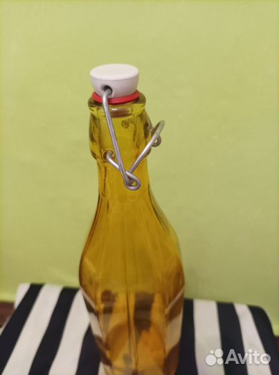 Бутылка - бугельный замок