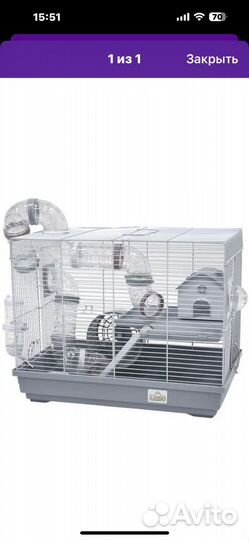 Клетка для маленьких грызунов бу