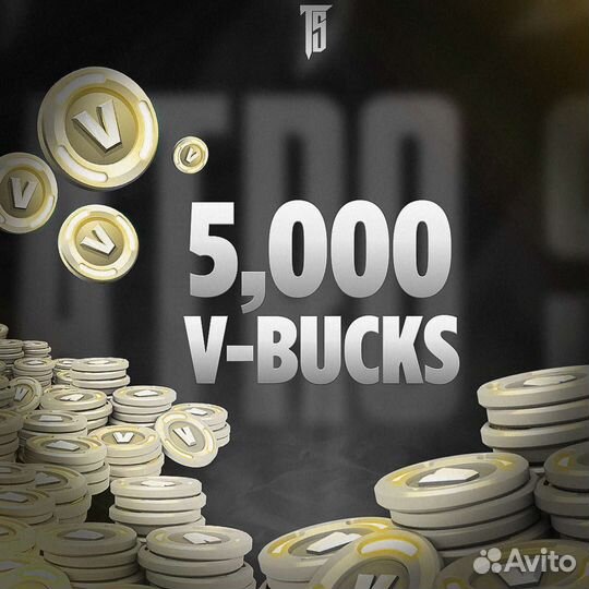 Fortnite V-bucks В-баксы 1000 2800 5000 13500