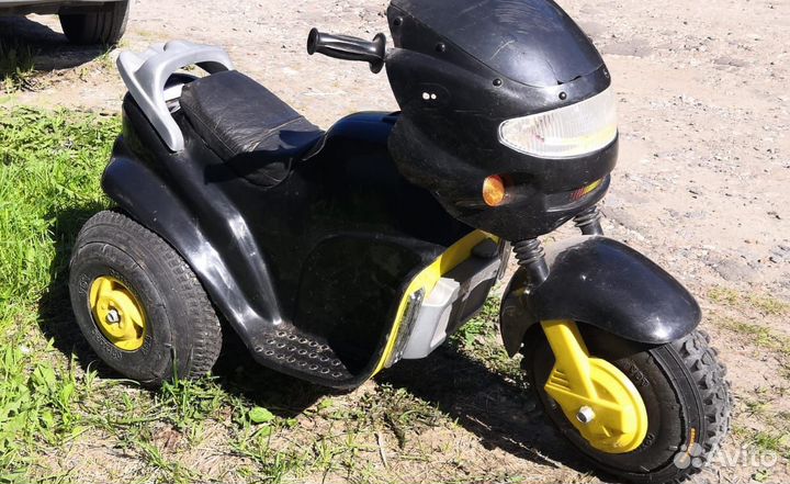 Мотоцикл детский электрический