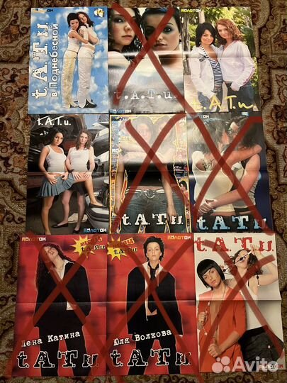 Tatu постеры тату t.A.T.u