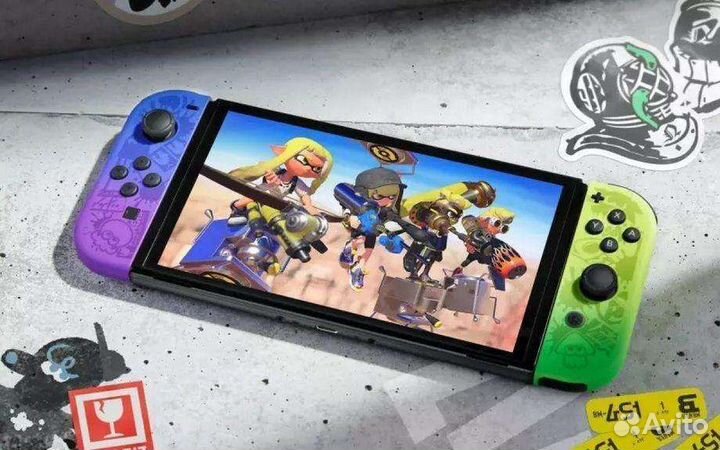Nintendo Switch Oled splatoon 3 edition