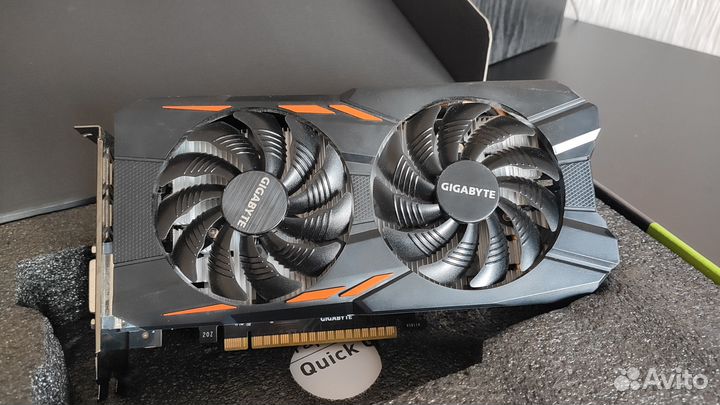 Видеокарта Gigabyte GeForce GTX 1050 Ti 4gb