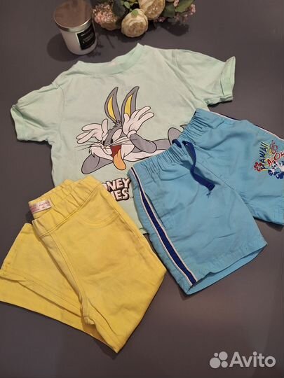 Вещи пакетом на девочку 3 4 года