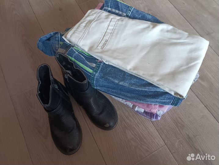 Вещи пакетом на девочку 4-6 лет