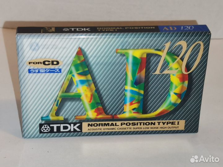 Аудиокассета TDK AD 120