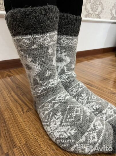 Шерстяные носки мужские