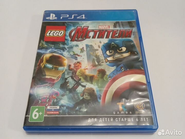 Lego Marvel Мстители ps4