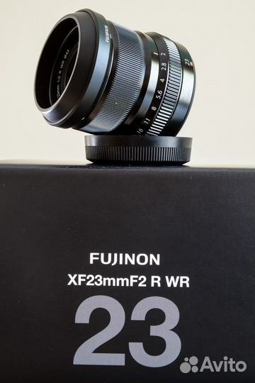 Fujifilm XF 23mm f/2 R WR рст