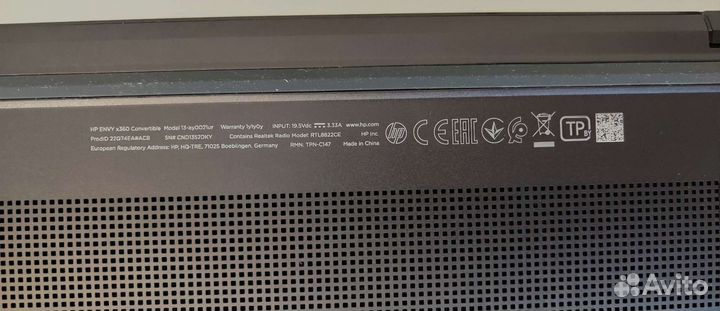 Ноутбук hp Envy x360 13-ay0021ur