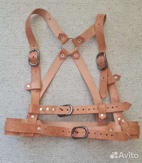 Портупея натуральная кожа Garik Tomris