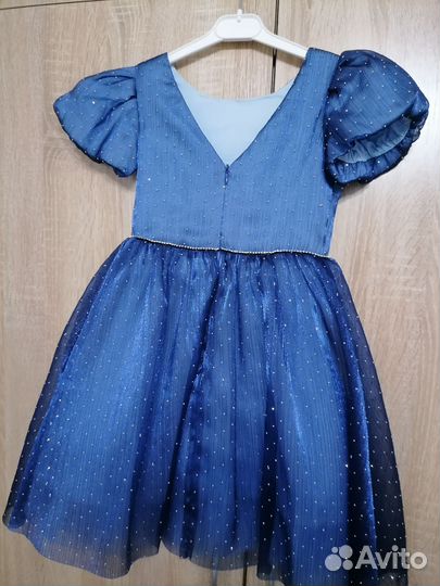 Нарядное пышное платье 122