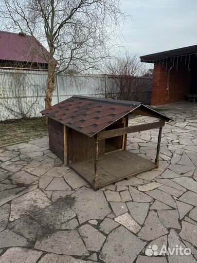 Будка для собаки утепленная