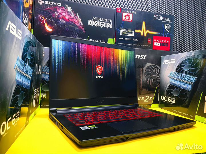 Новый игровой ноутбук i5 / RTX 3060 гарантия