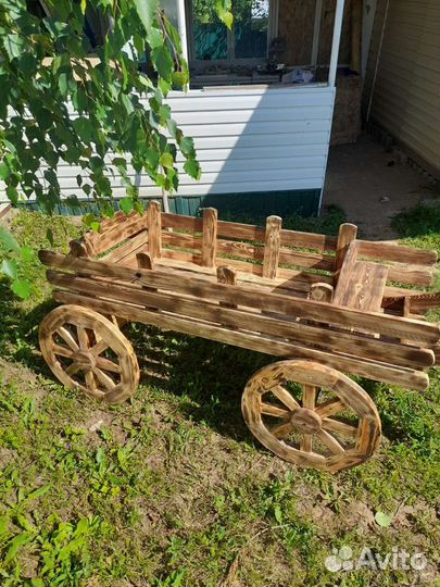 Декоративная телега