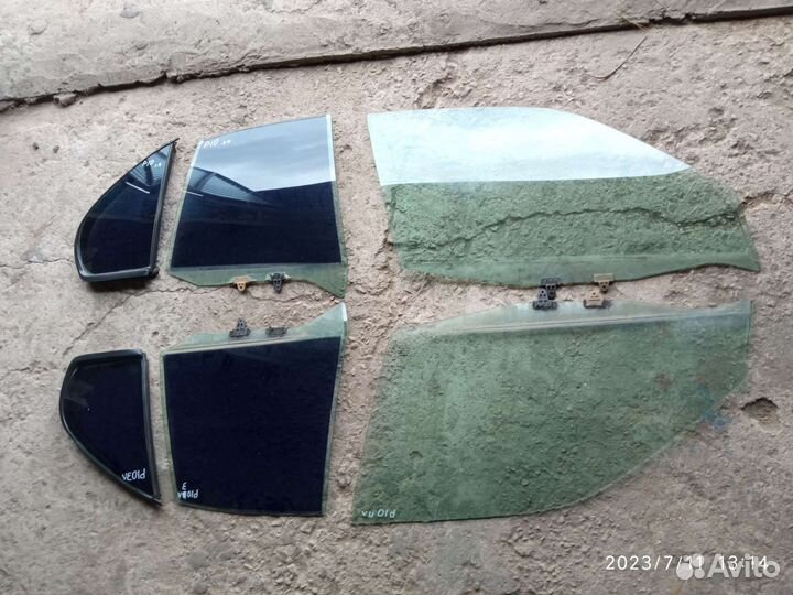 Стекло боковое nissan primera p10