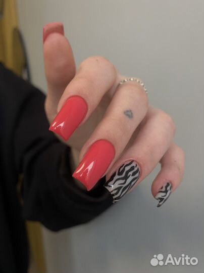 Маникюр с покрытием гель лак