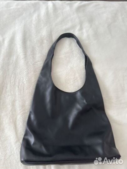 Сумка шопер кожаная