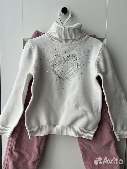 Вещи пакетом на девочку 104 110