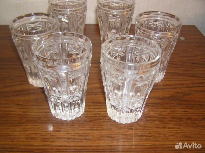 Стопки хрустальные СССР