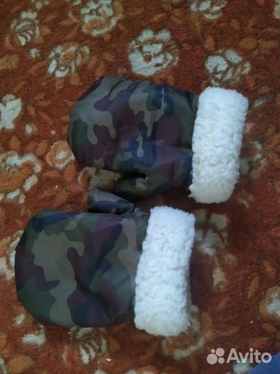 Варежки зимние