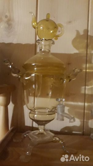 Стеклянный самовар