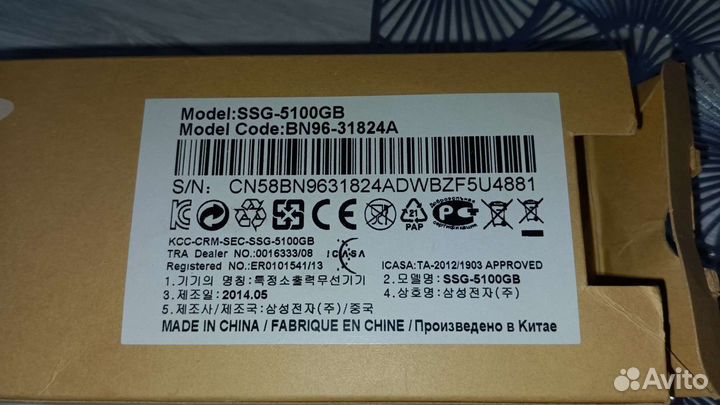 3d очки samsung SSG-4100GB, SSG-5100GB