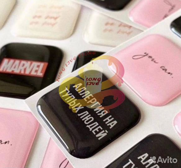 3D-стикеры на телефон оптом