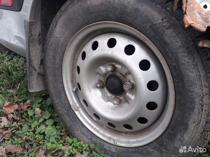 Диски r15 с зимней резиной