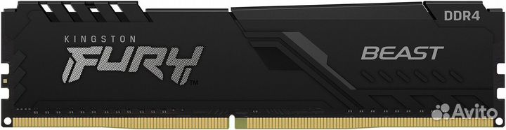 Оперативная память Kingston Fury Beast 8 GB DDR4 3