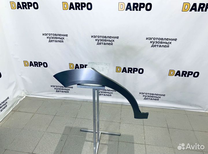 Арка правая задняя на Hyundai Getz