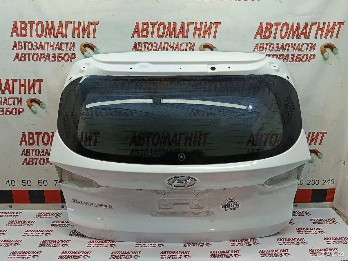 Крышка багажника со стеклом Хендай Санта фе 4 TM