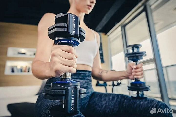 Гантель регулируемая 1-5 кг Xterra AD05