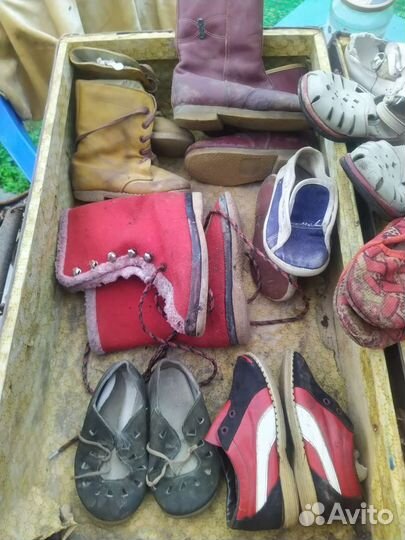 Коллекция Обувь детская. СССР винтаж