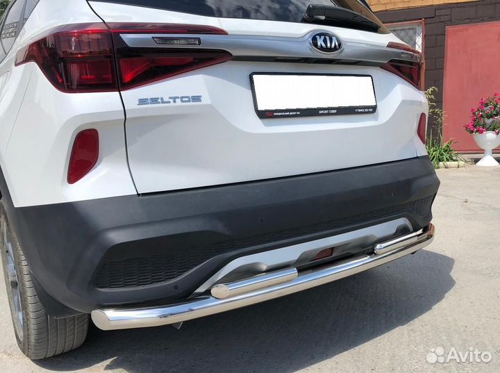 Защита бампера заднего KIA Seltos 2020+