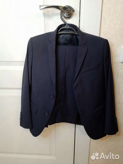 Школьный костюм для мальчика 122 синий