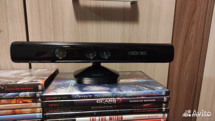 Xbox 360 LT-3.0 + kinect + более 60 дисков