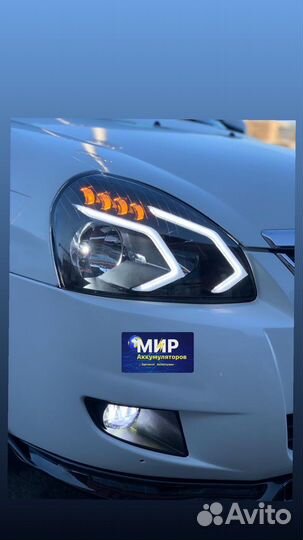 Фары AMG на Лада приора