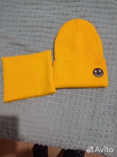 Шапка и снуд комплект