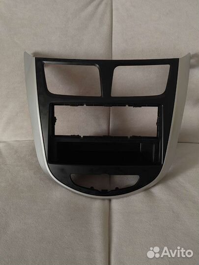 Рамка для магнитолы на хендай солярис 1 поколения