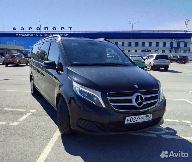 Трансфер аэропорт Мурманск Мерседес V класс