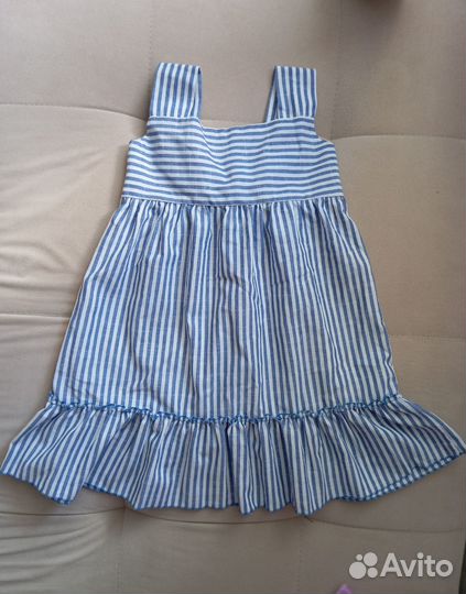 Летнее платье для девочки 134 140