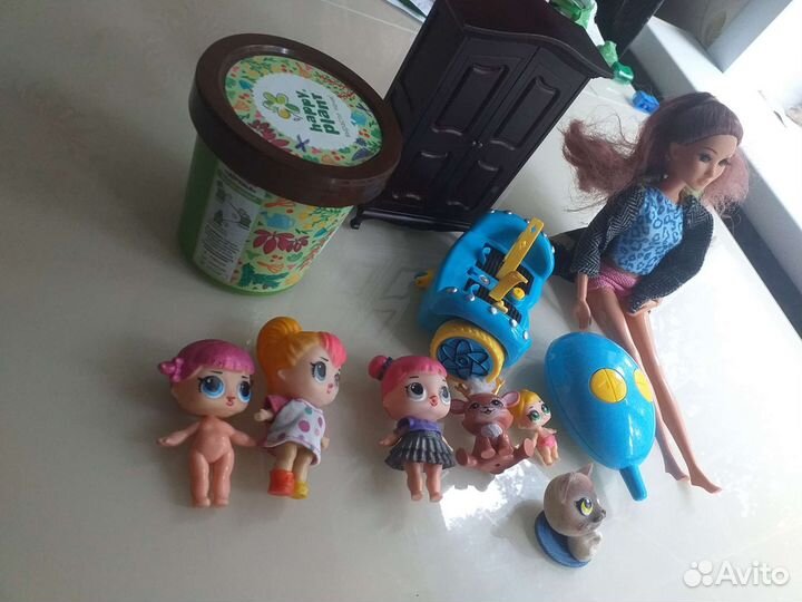 Игрушки для девочек,кукла,пупсики,ель посадисам,тд